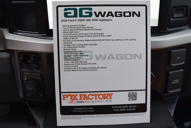 2026 Ford Super Duty F-250 SRW XLT