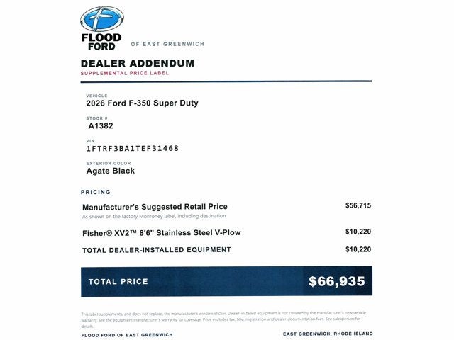 2026 Ford Super Duty F-350 SRW XL
