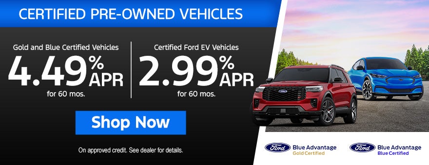 sale on certified pre-owned vehicles